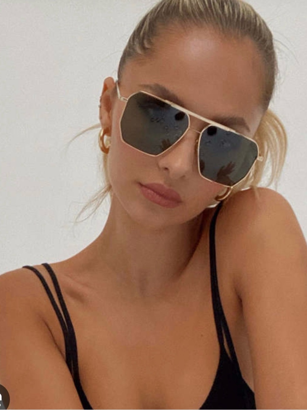 Banbe Huntington Gold Sunglasses
